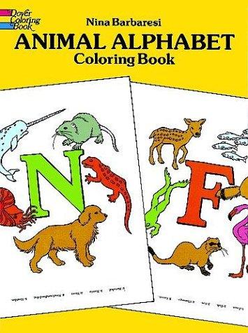 Animal Alphabet Coloring Book