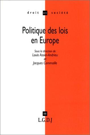 Politique des lois en Europe
