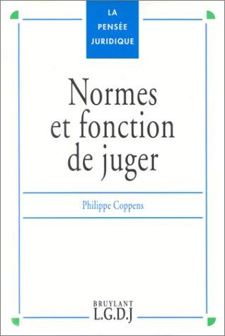 Normes et fonction de juger