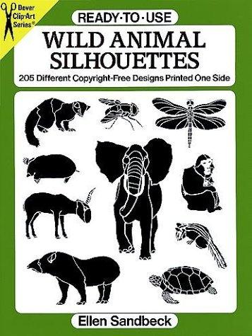 Ready-to-Use Wild Animal Silhouettes