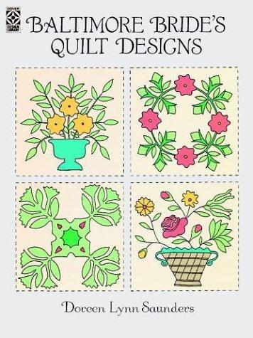 Baltimore bride's quilt designs