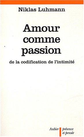 Amour comme passion