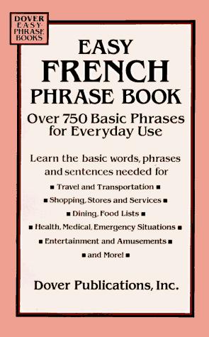 Easy French Phrase Book