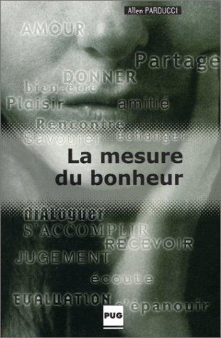 La mesure du bonheur