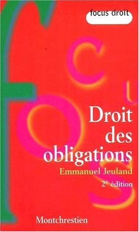 Droit des obligations