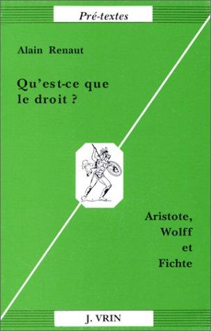 Qu'est-ce que le droit?