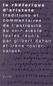 La rhétorique d'Aristote
