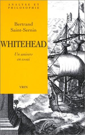 Whitehead, un univers en essai