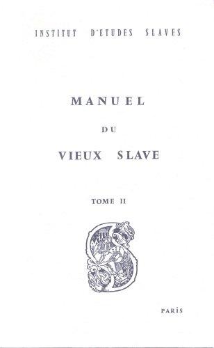 Manuel du vieux slave, tome 2
