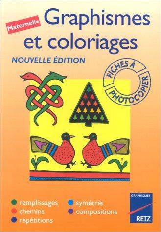 Graphismes et coloriages, maternelle. Fiches à photocopier