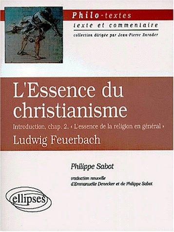 L'essence du christianisme