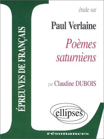 Etude sur Paul Verlaine