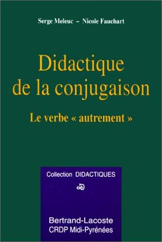 Didactique de la conjugaison des verbes