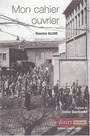 Mon cahier ouvrier