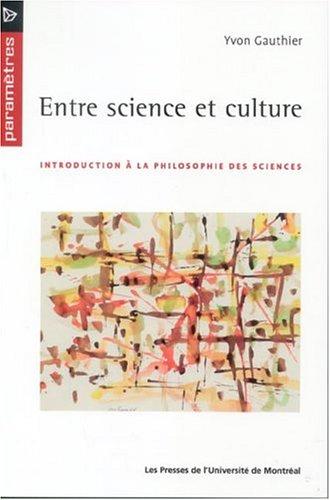 Entre Science Et Culture