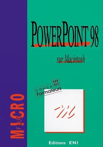 Powerpoint 98 sur Macintosh, collection Microfluo, en français / in french