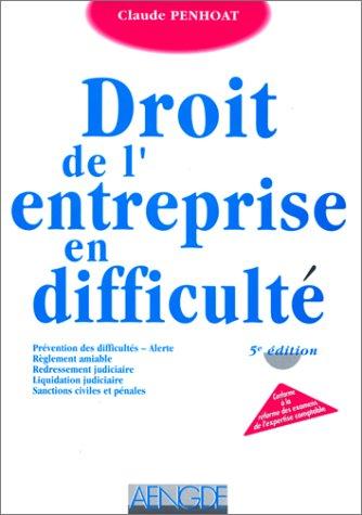 Droit de l'entreprise en difficulté