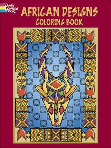African Designs Coloring Book
