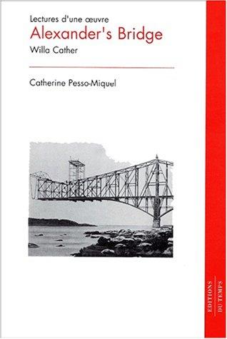 Alexander's bridge de willa cather