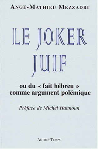 Le joker juif