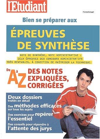 Bien se préparer aux épreuves de synthese
