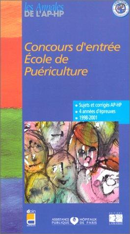 Concours d'entrée en école de puériculture