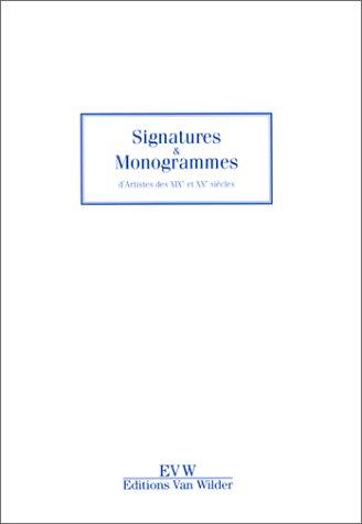 Signatures and Monograms