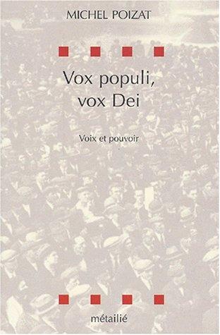 Vox populi vox dei