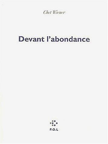 Devant L'abondance