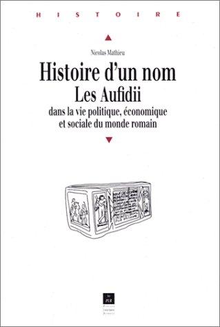Histoire d'un nom