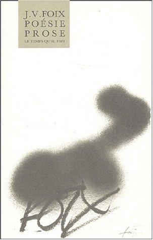 Poésie, Prose