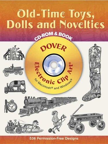 Old-Time Toys, Dolls and Novelties CD-ROM and Book