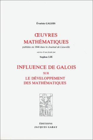 Oeuvres mathématiques publiées en 1846 dans le Journal de Liouville
