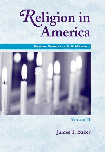Religion in America, Volume II