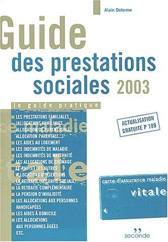 Guide des prestations sociales 2003