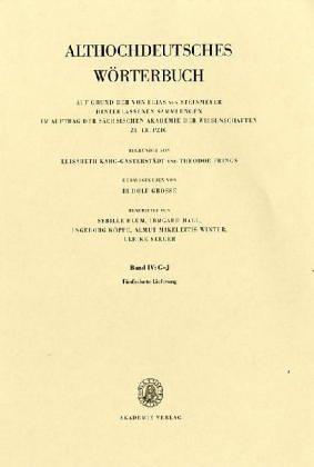 Althochdeutsches V IV Lieferung 15