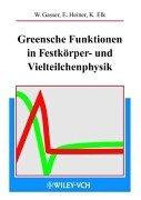 Greenschen Functionen in Der Festkorper