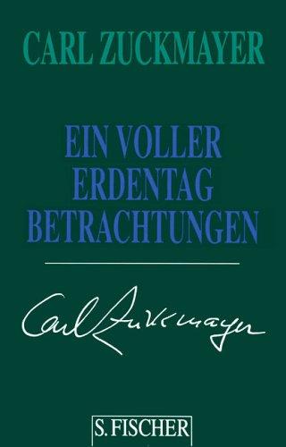 Ein voller Erdentag. Betrachtungen