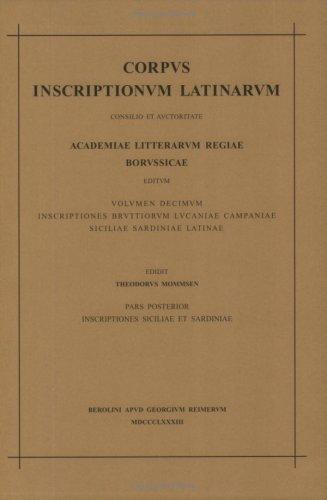 Priscae Latinitatis Epigraphicae