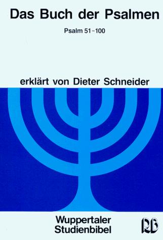 Wuppertaler Studienbibel, AT, Das Buch der Psalmen