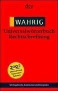 Wahrig Universalwörterbuch Rechtschreibung