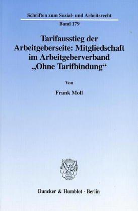 Tarifausstieg der Arbeitgeberseite