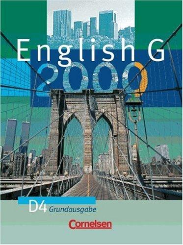 English G 2000, Ausgabe D, Bd.4, Schülerbuch, 8. Schuljahr, Grundausg