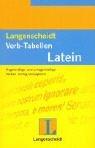 Langenscheidts Verb-Tabellen, Latein