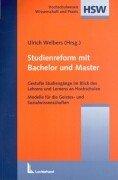Studienreform mit Bachelor und Master
