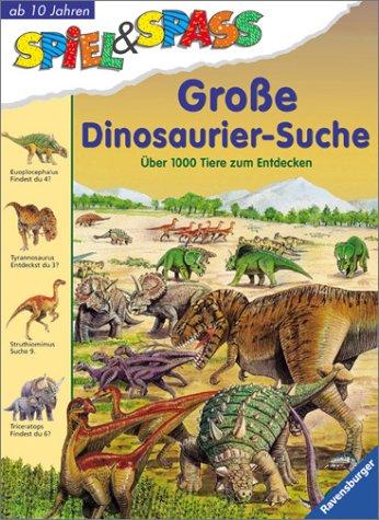 Große Dinosaurier- Suche. Über 1000 Tiere zum Entdecken.