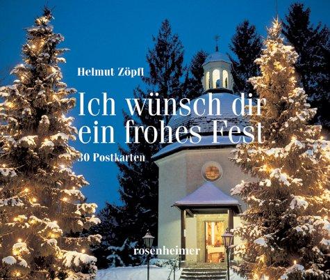 Ich wünsch dir ein frohes Fest. Postkartenbuch. 30 Postkarten