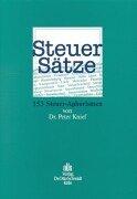 Steuer- Sätze. 153 Steuer- Aphorismen