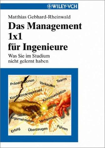 Ingenieure Als Manager