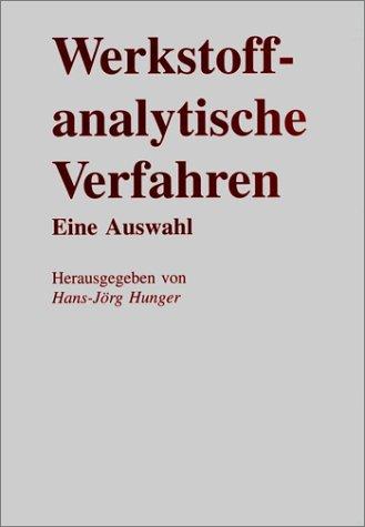 Werkstoffanalytische Verfahren